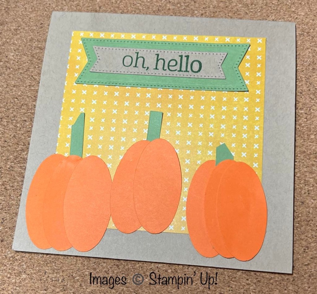 How to Make Fall Cards if you don't have Pumpkin or Leaf&nbsp;Stamps