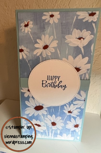 Daisy Birthday Card