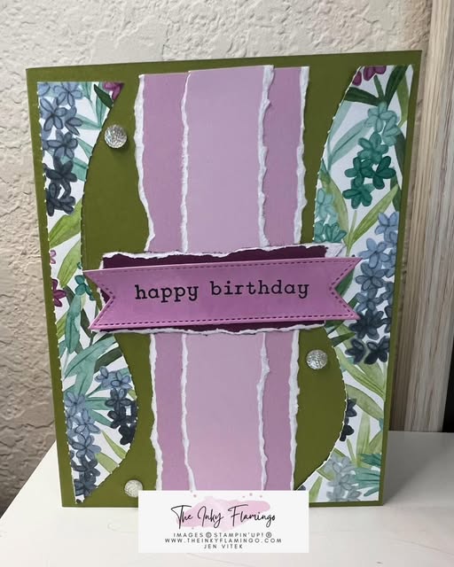 Master the Tearing Technique with Two Tone&nbsp;Cardstock