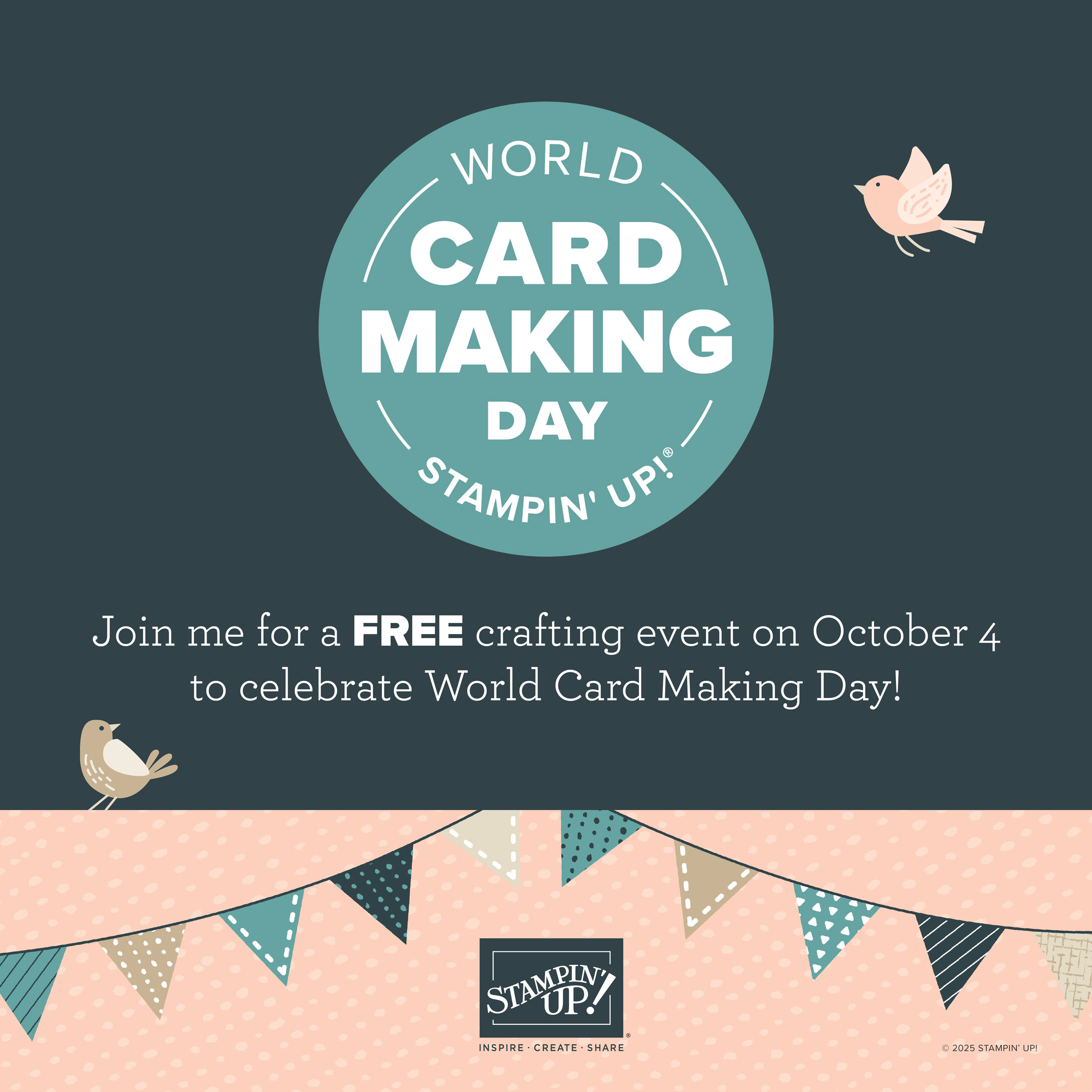 Register Now for Special Card Making Event on October 4