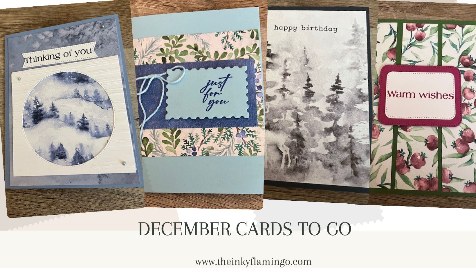 December Cards to Go Class